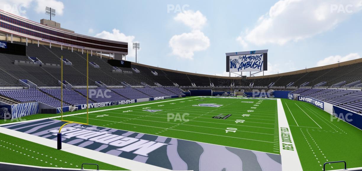 Simmons Bank Liberty Stadium - Section Box 111 Seat View