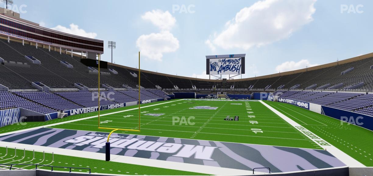 Simmons Bank Liberty Stadium - Section Box 112 Seat View