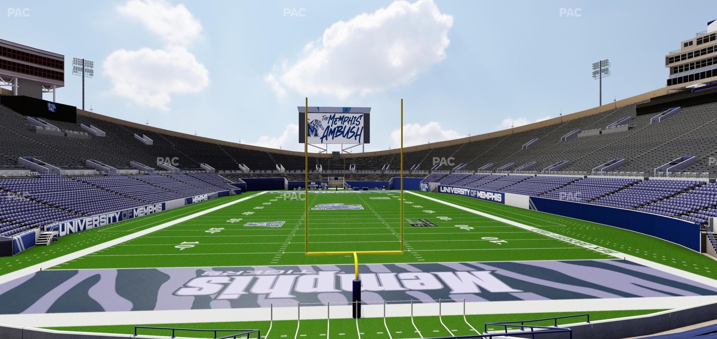 Simmons Bank Liberty Stadium - Section Box 113 Seat View
