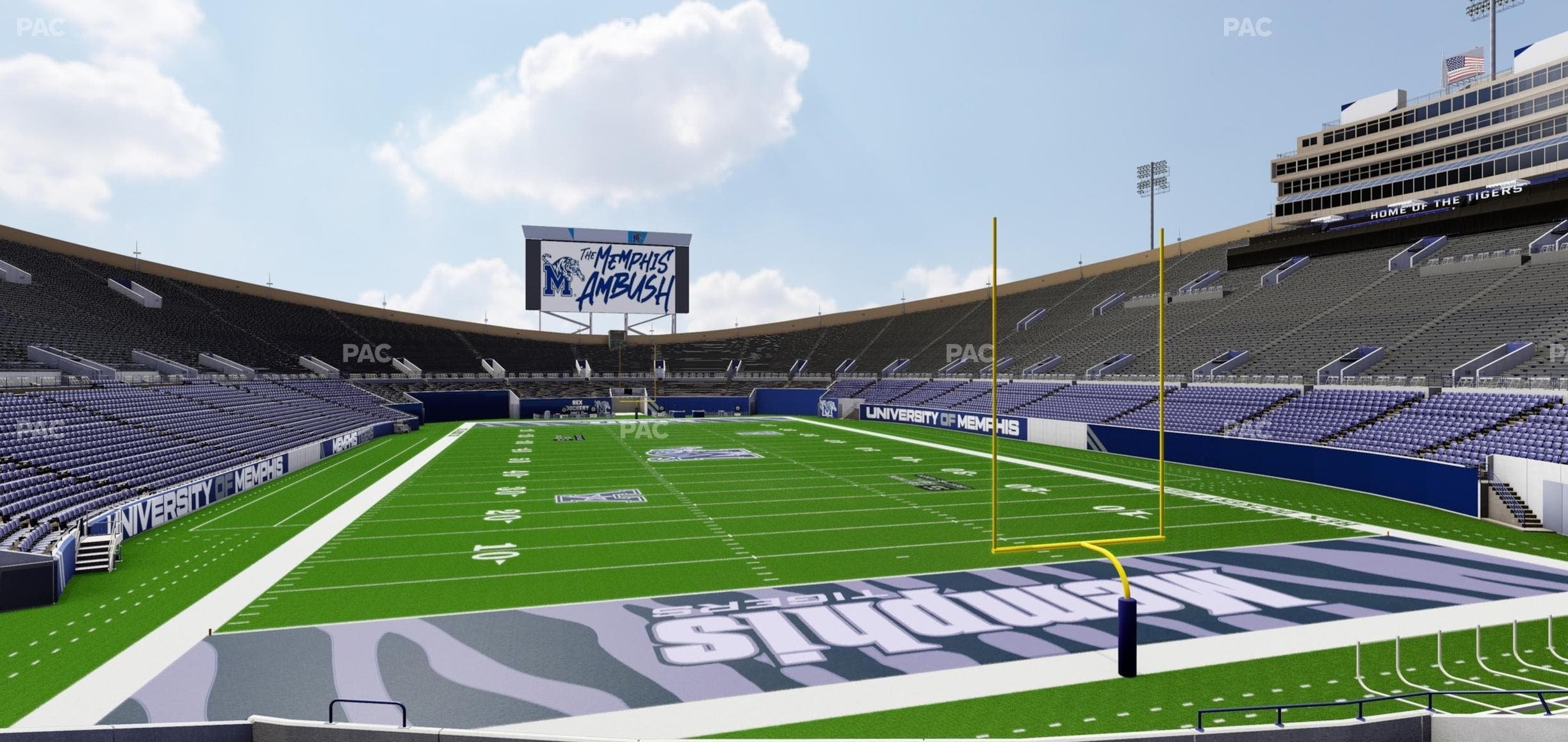 Simmons Bank Liberty Stadium - Section Box 114 Seat View