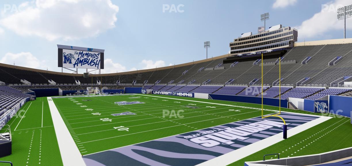 Simmons Bank Liberty Stadium - Section Box 115 Seat View