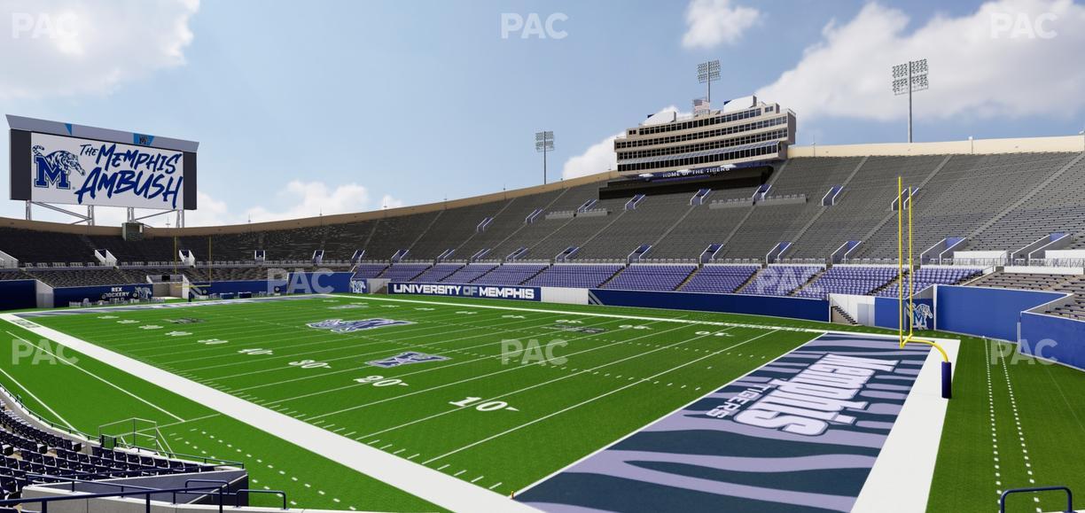 Simmons Bank Liberty Stadium - Section Box 116 Seat View