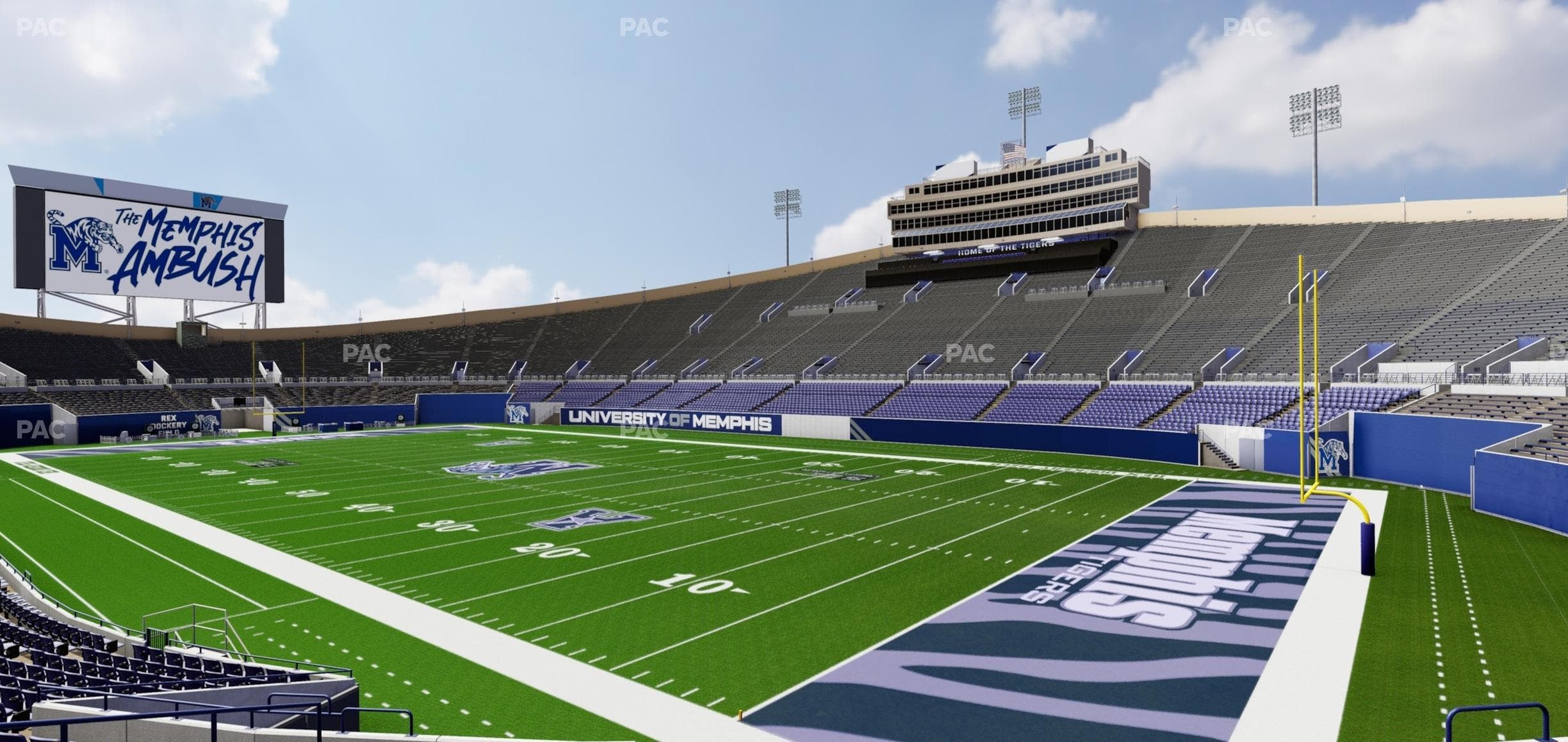 Simmons Bank Liberty Stadium - Section Box 116 Seat View