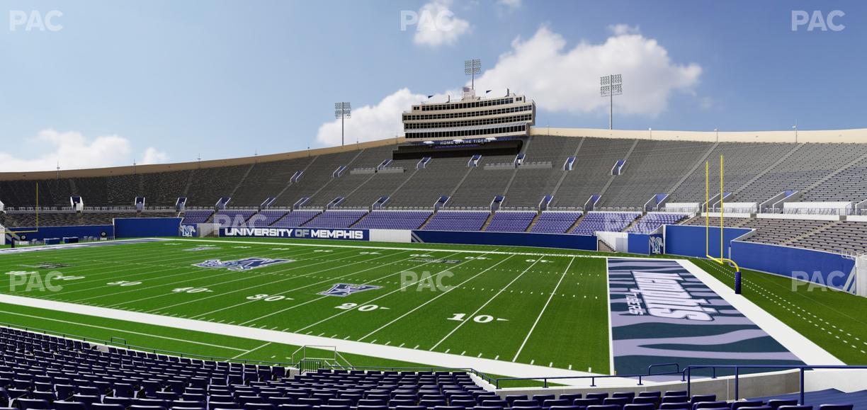 Simmons Bank Liberty Stadium - Section Box 117 Seat View