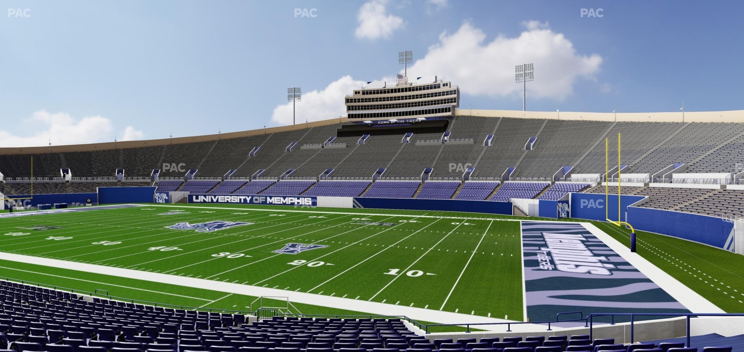 Simmons Bank Liberty Stadium - Section Box 117 Seat View