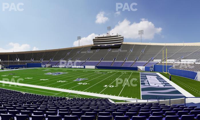 Simmons Bank Liberty Stadium - Section Box 117 Seat View