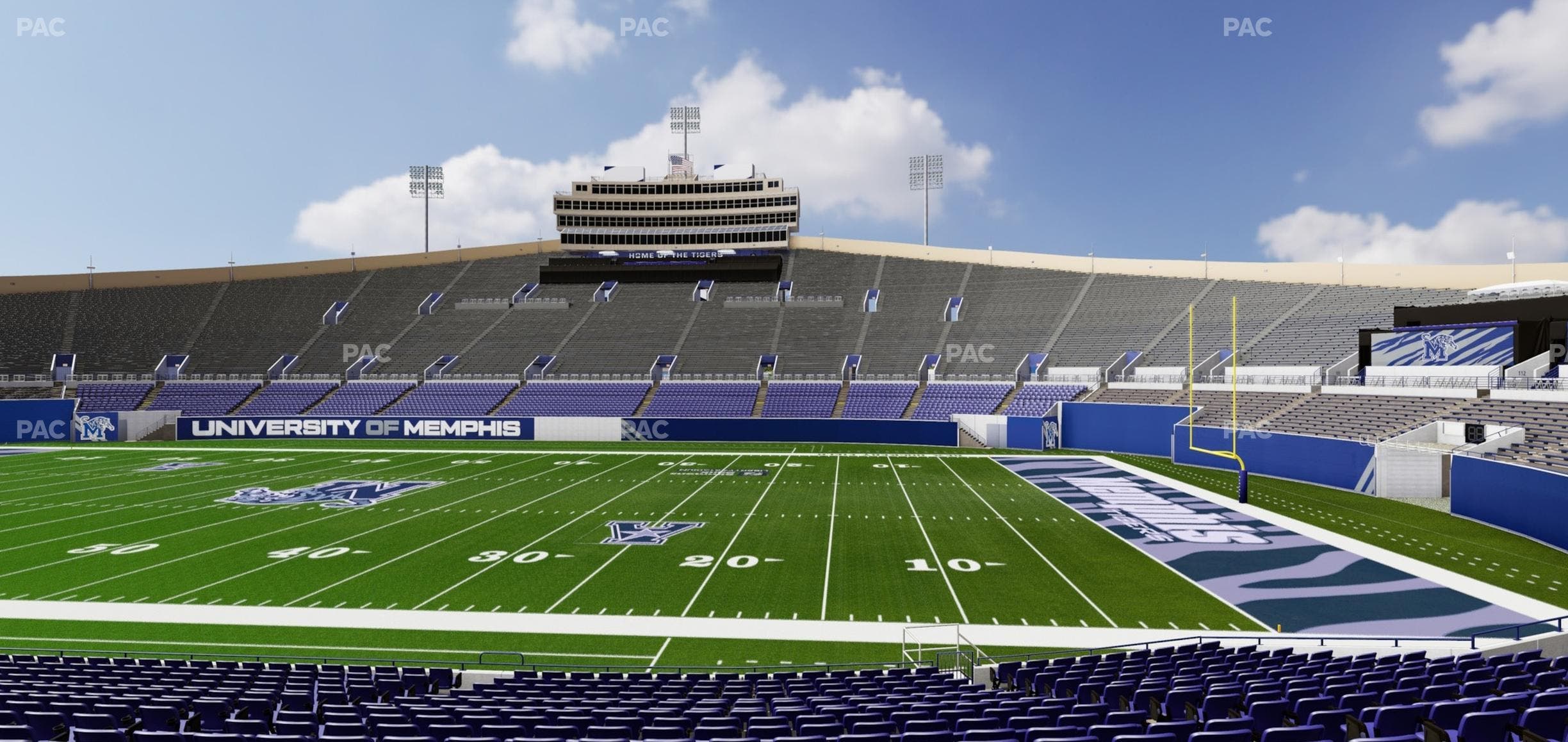 Simmons Bank Liberty Stadium - Section Box 118 Seat View