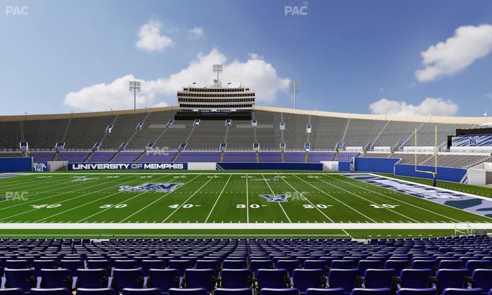 Simmons Bank Liberty Stadium - Section Box 119 Seat View