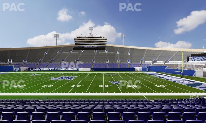 Simmons Bank Liberty Stadium - Section Box 119 Seat View