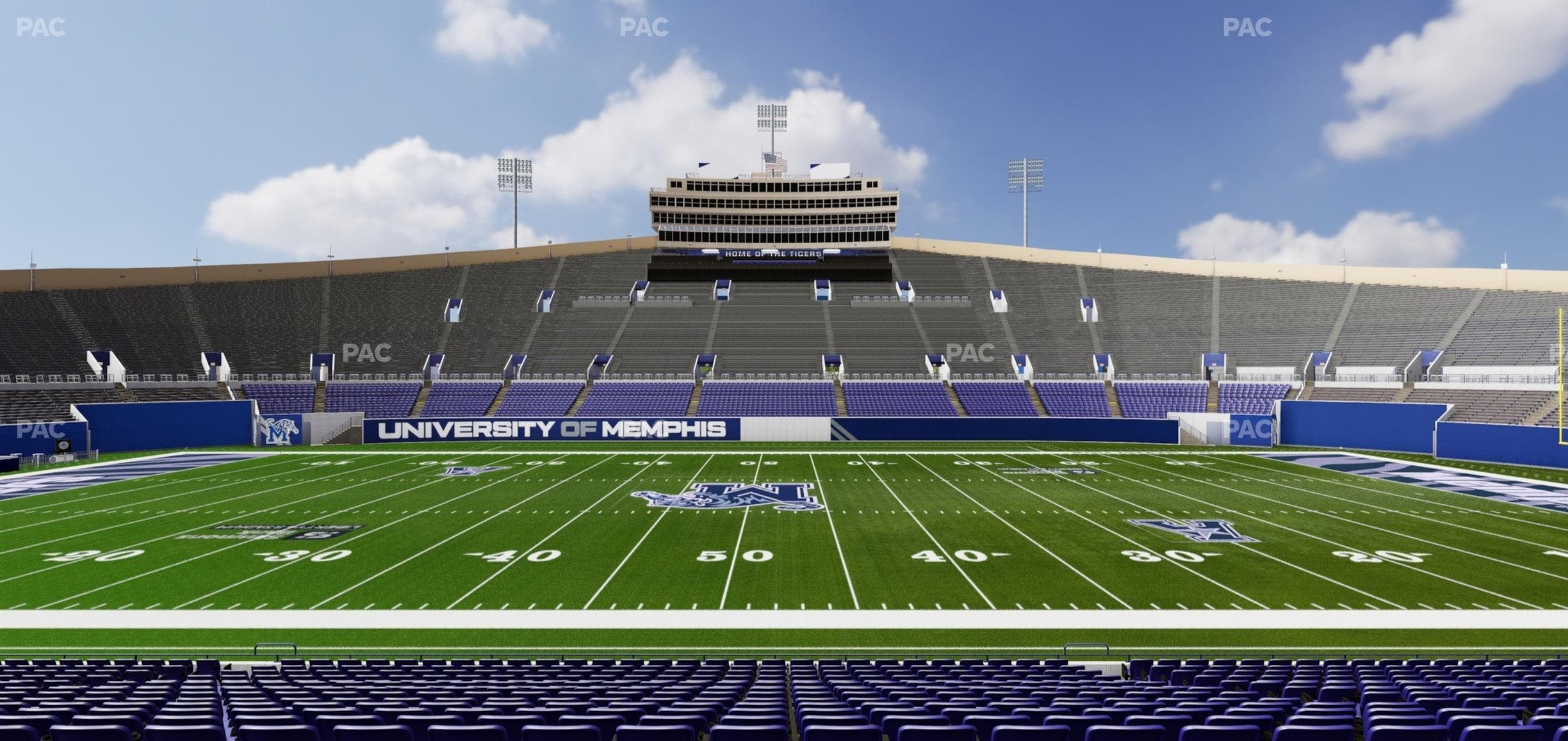 Simmons Bank Liberty Stadium - Section Box 120 Seat View