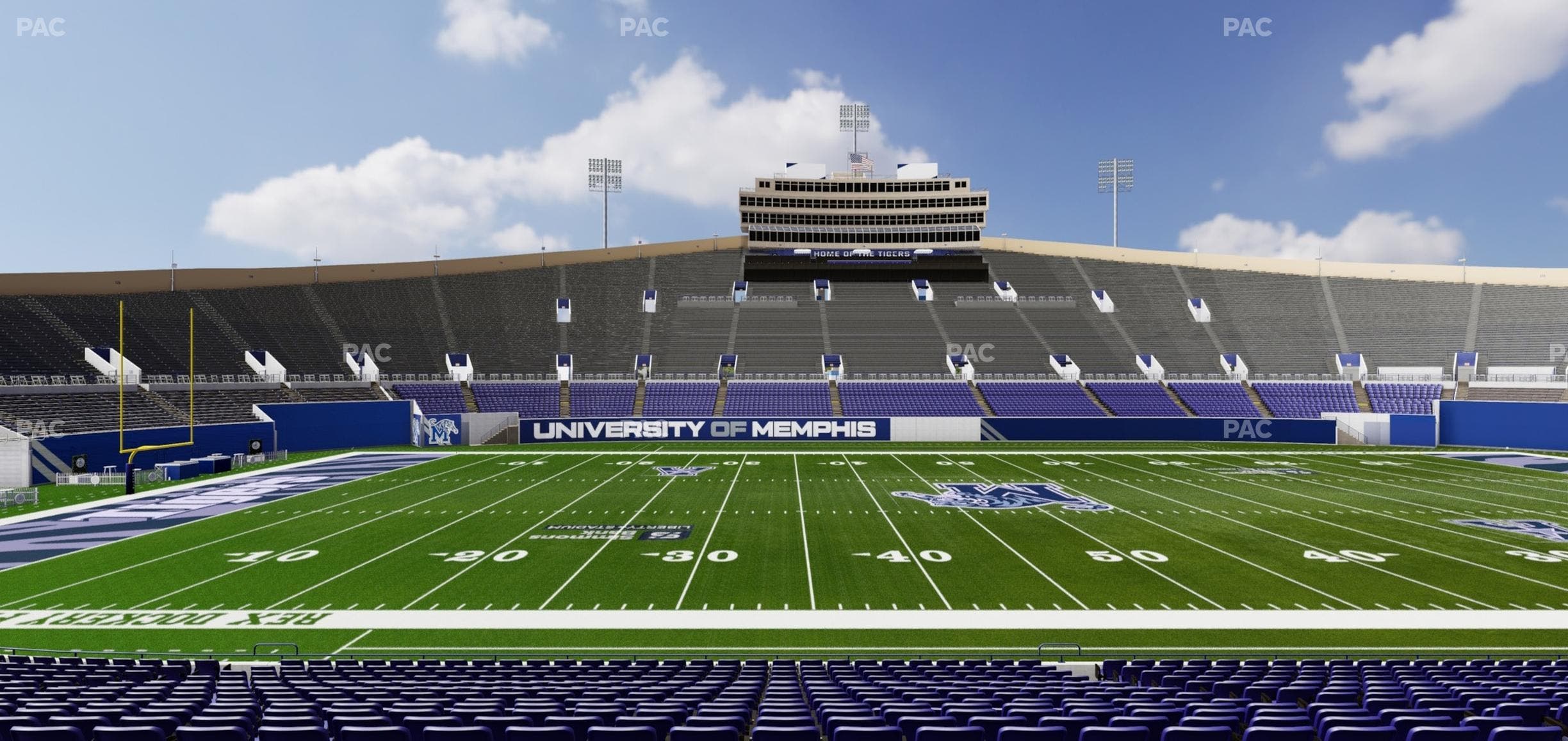 Simmons Bank Liberty Stadium - Section Box 121 Seat View