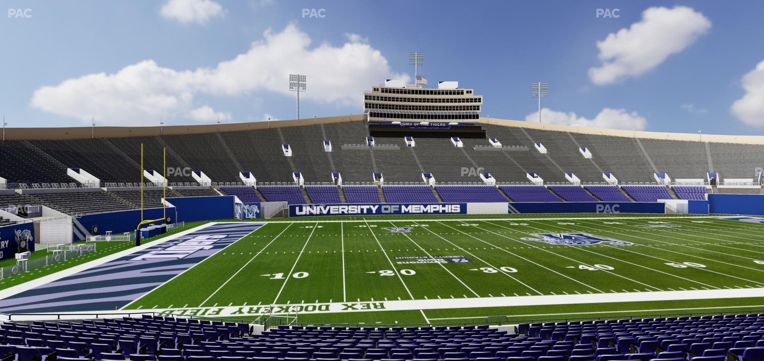 Simmons Bank Liberty Stadium - Section Box 122 Seat View