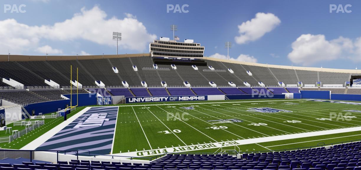 Simmons Bank Liberty Stadium - Section Box 123 Seat View