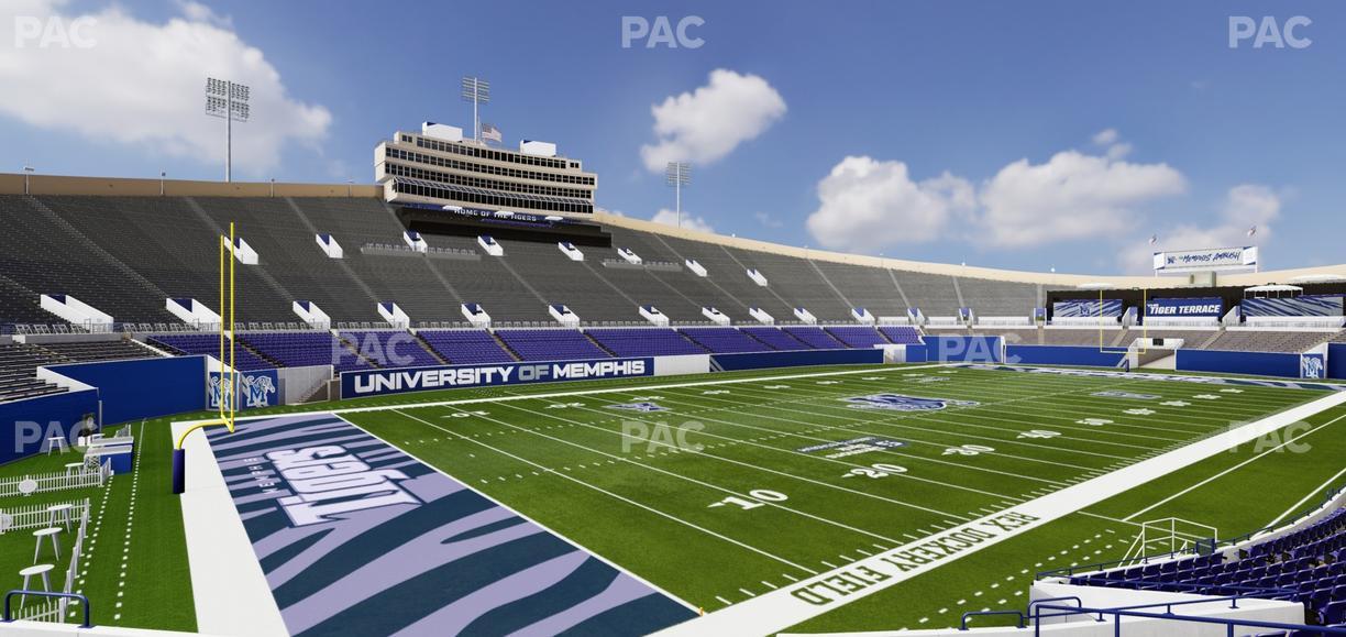 Simmons Bank Liberty Stadium - Section Box 124 Seat View