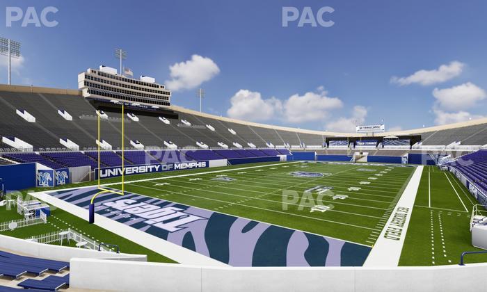 Simmons Bank Liberty Stadium - Section Box 125 Seat View