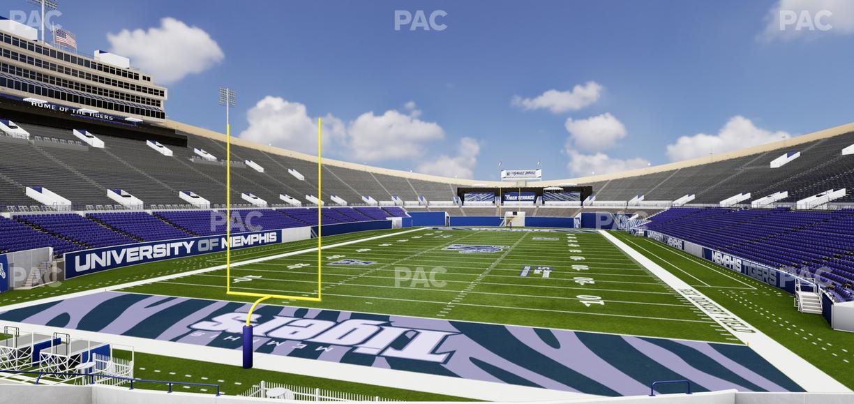 Simmons Bank Liberty Stadium - Section Box 126 Seat View