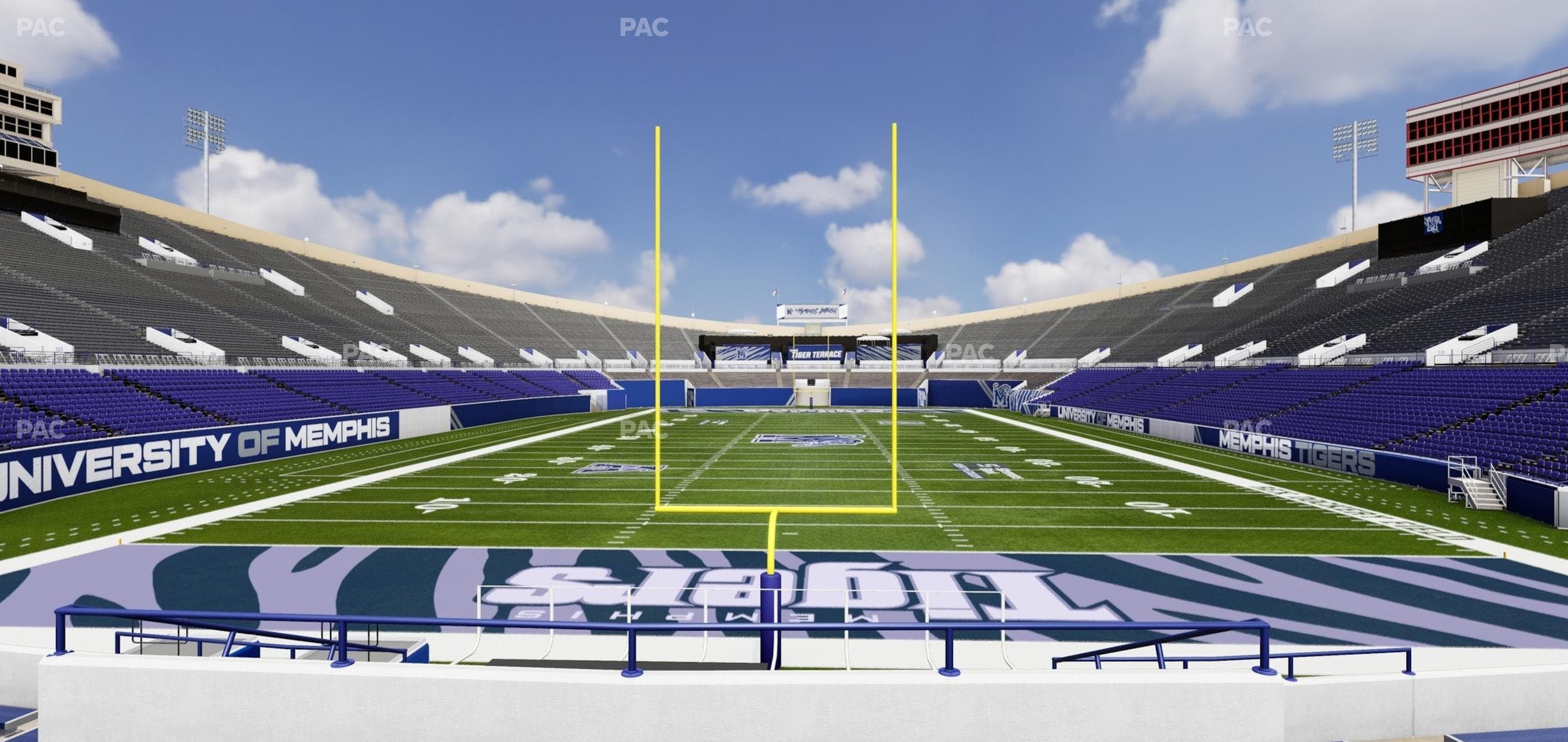 Simmons Bank Liberty Stadium - Section Box 127 Seat View