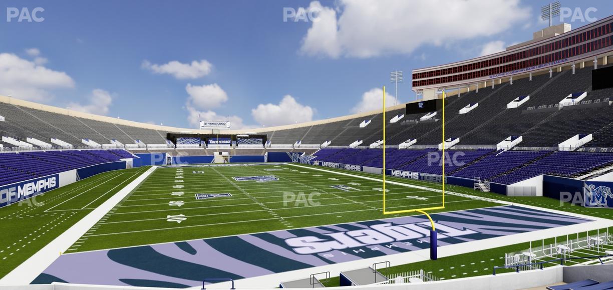 Simmons Bank Liberty Stadium - Section Box 128 Seat View