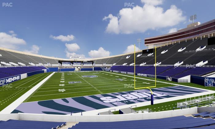 Simmons Bank Liberty Stadium - Section Box 128 Seat View