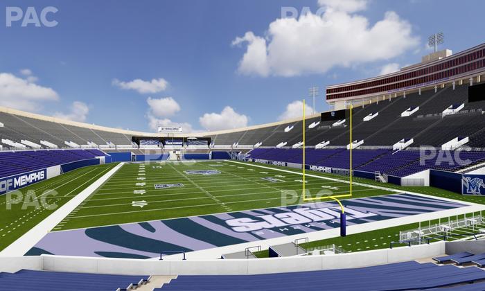 Simmons Bank Liberty Stadium - Section Box 128 Seat View