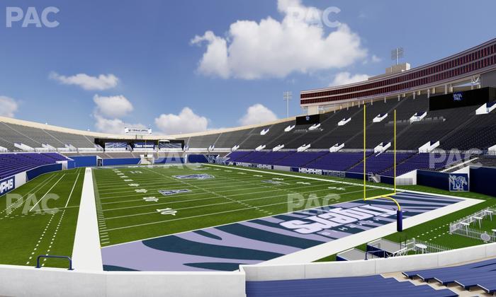 Simmons Bank Liberty Stadium - Section Box 129 Seat View