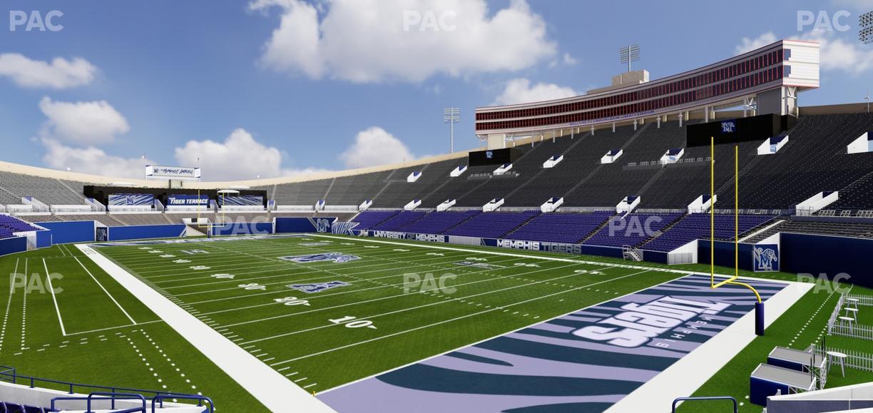 Simmons Bank Liberty Stadium - Section Box 130 Seat View