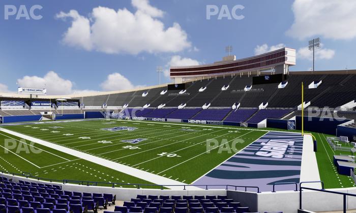 Simmons Bank Liberty Stadium - Section Box 131 Seat View