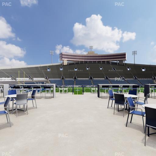 Simmons Bank Liberty Stadium - Section Patio Seat View