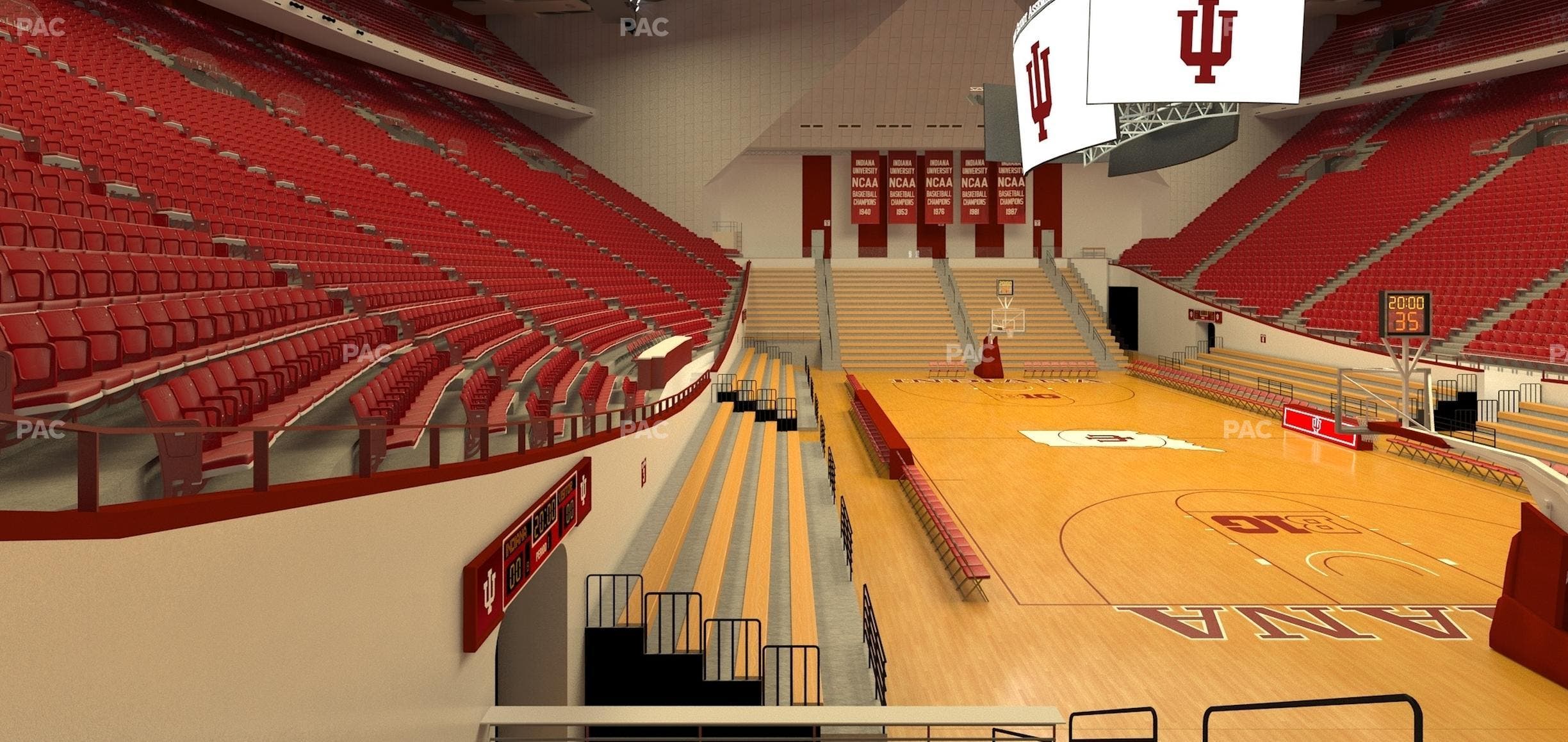Simon Skjodt Assembly Hall - Section 2 Seat View