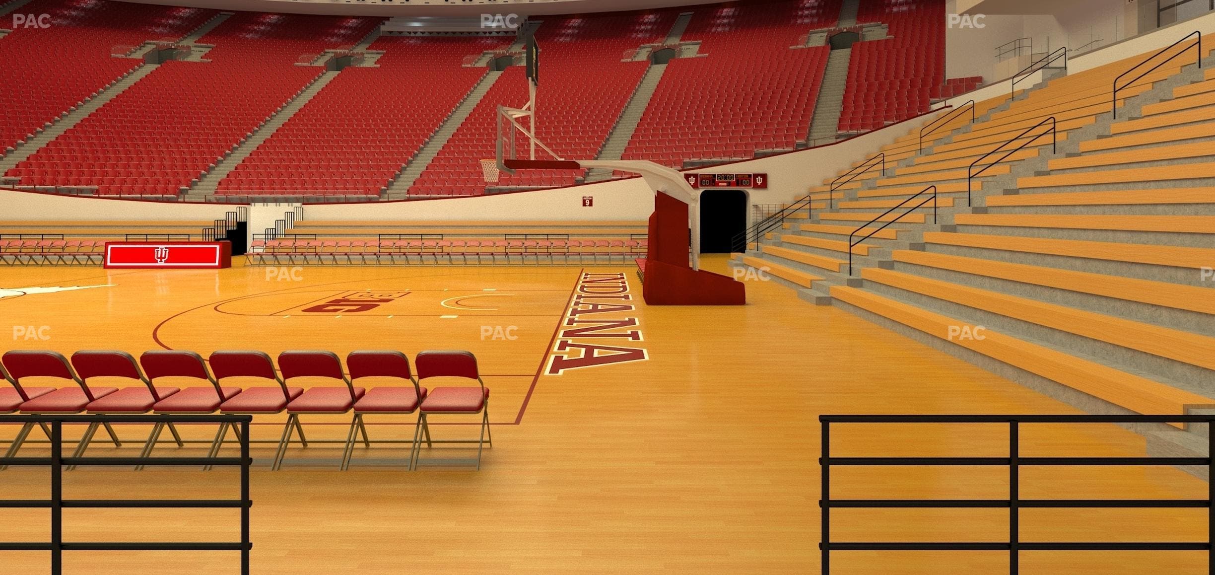 Simon Skjodt Assembly Hall - Section 3 Seat View