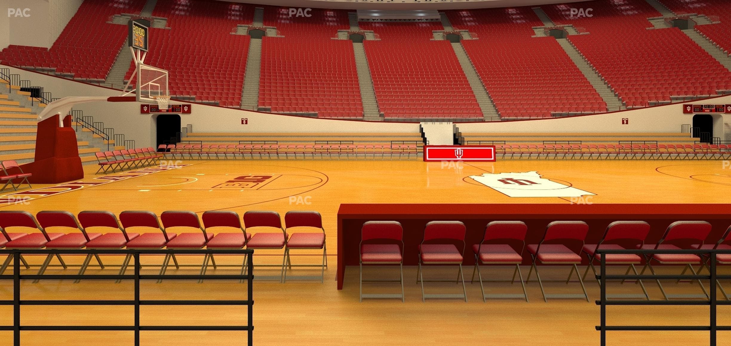 Simon Skjodt Assembly Hall - Section 4 Seat View