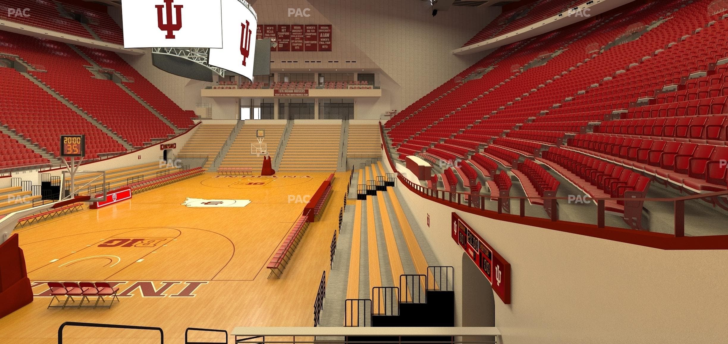 Simon Skjodt Assembly Hall - Section 5 Seat View