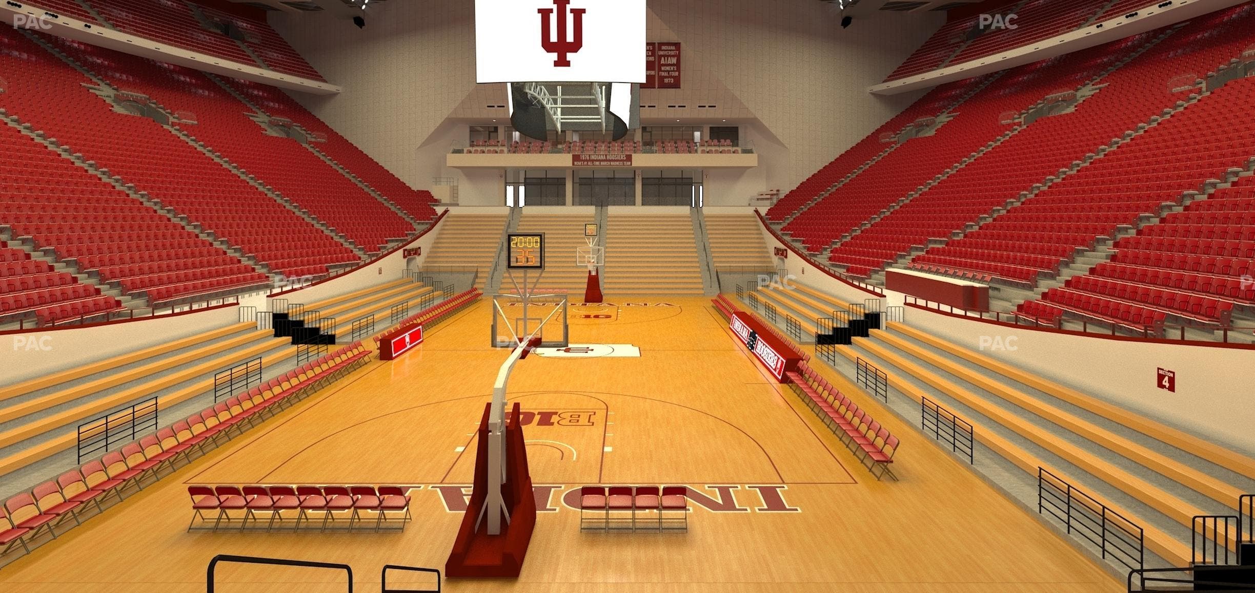Simon Skjodt Assembly Hall - Section 6 Seat View