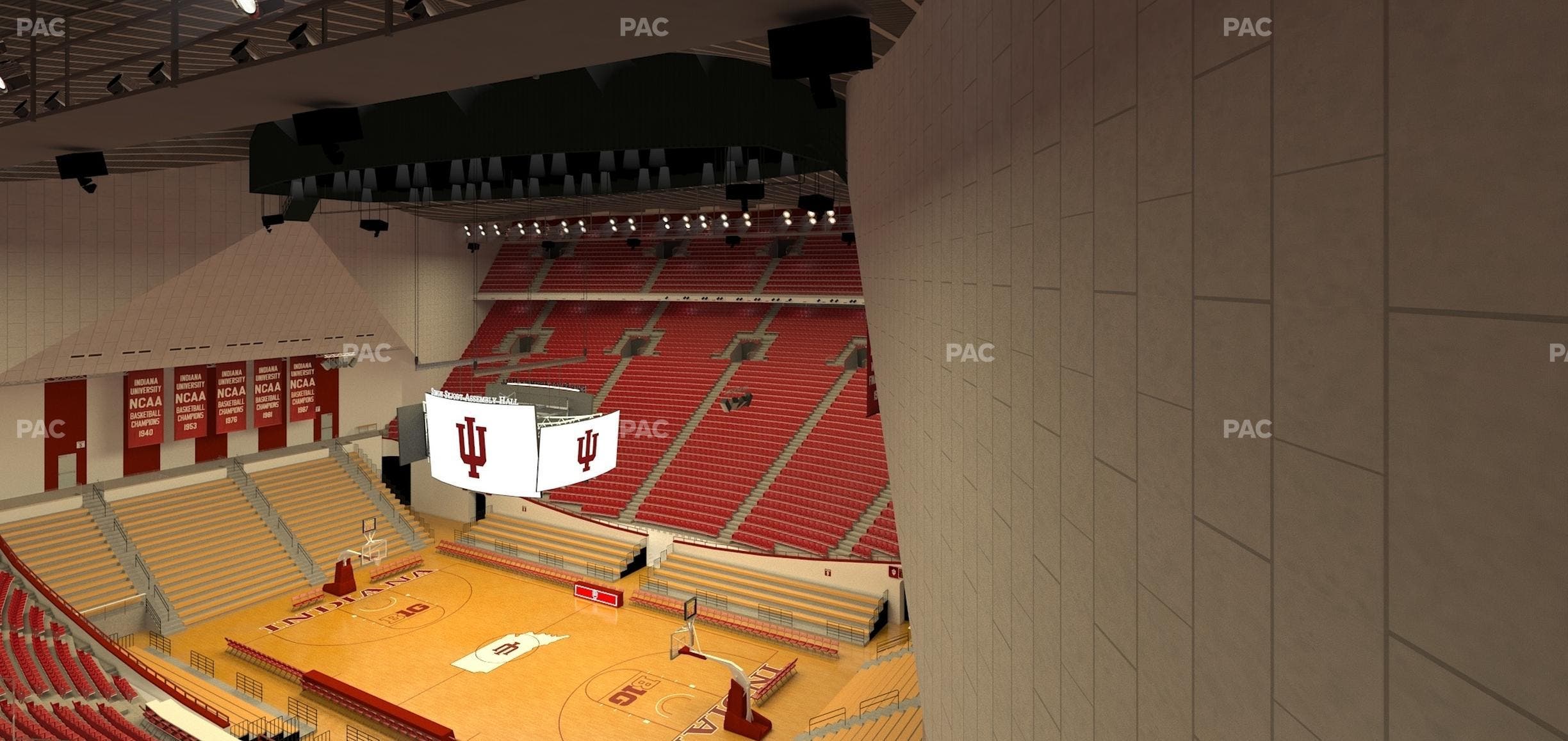 Simon Skjodt Assembly Hall - Section Aa Seat View