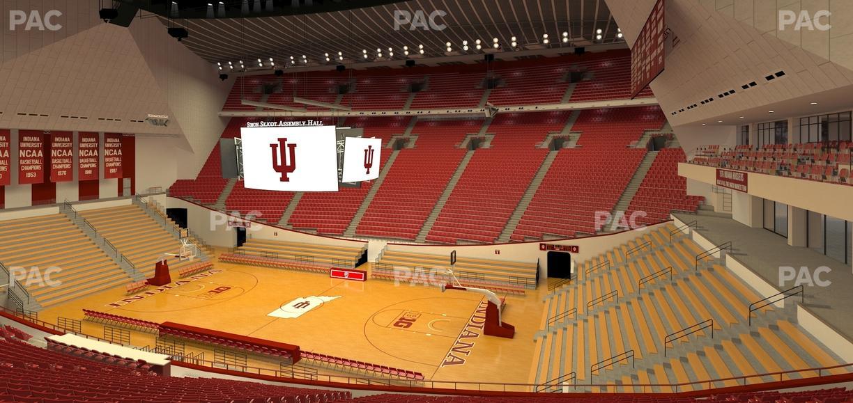 Simon Skjodt Assembly Hall - Section B Seat View