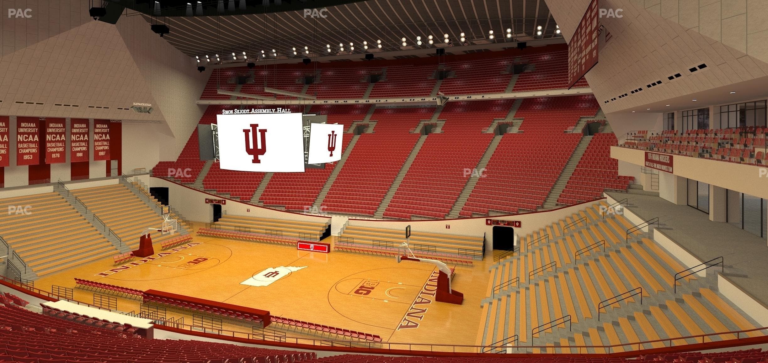 Simon Skjodt Assembly Hall - Section B Seat View