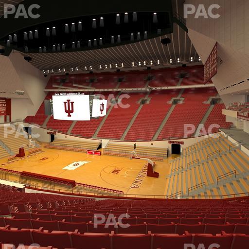 Simon Skjodt Assembly Hall - Section B Seat View