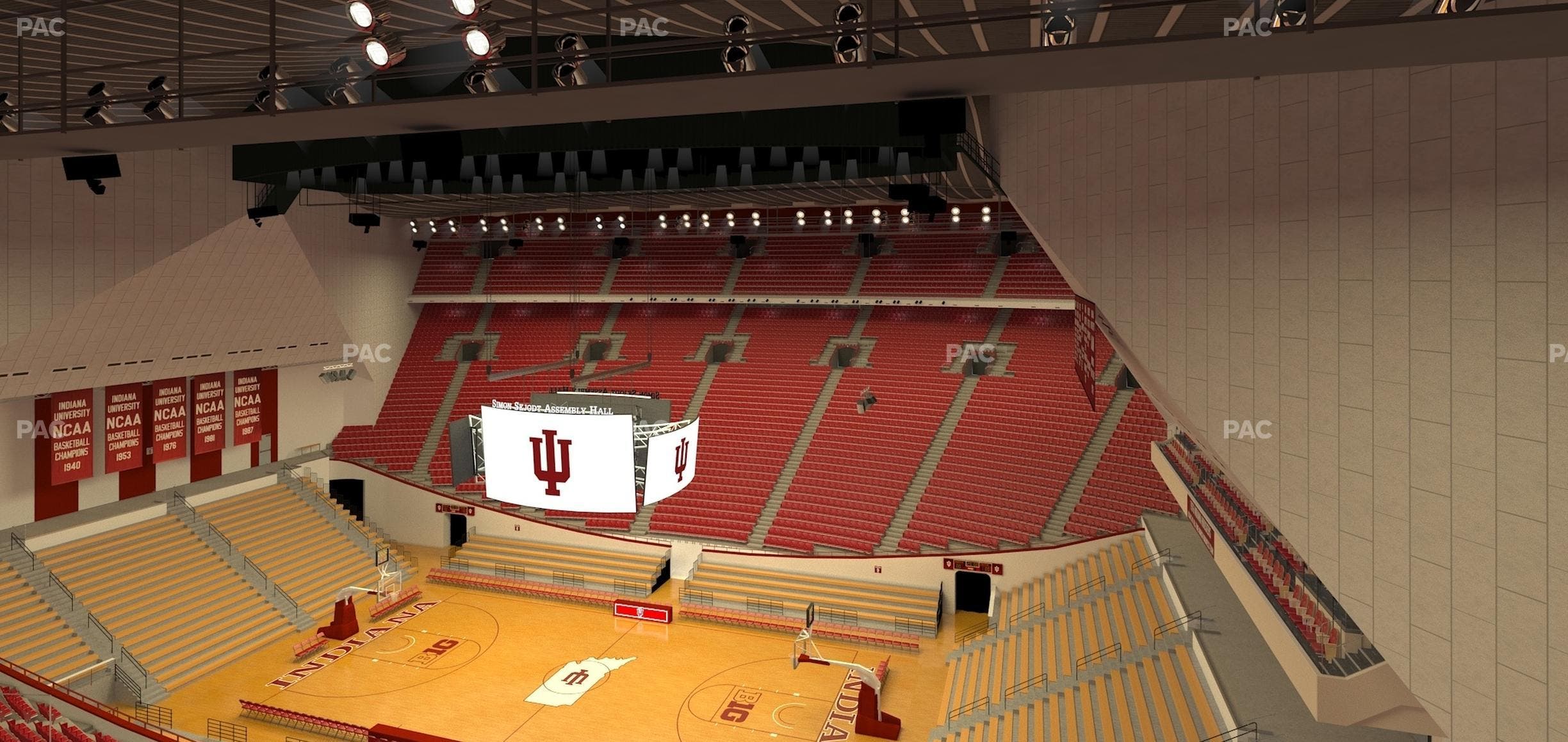 Simon Skjodt Assembly Hall - Section Bb Seat View