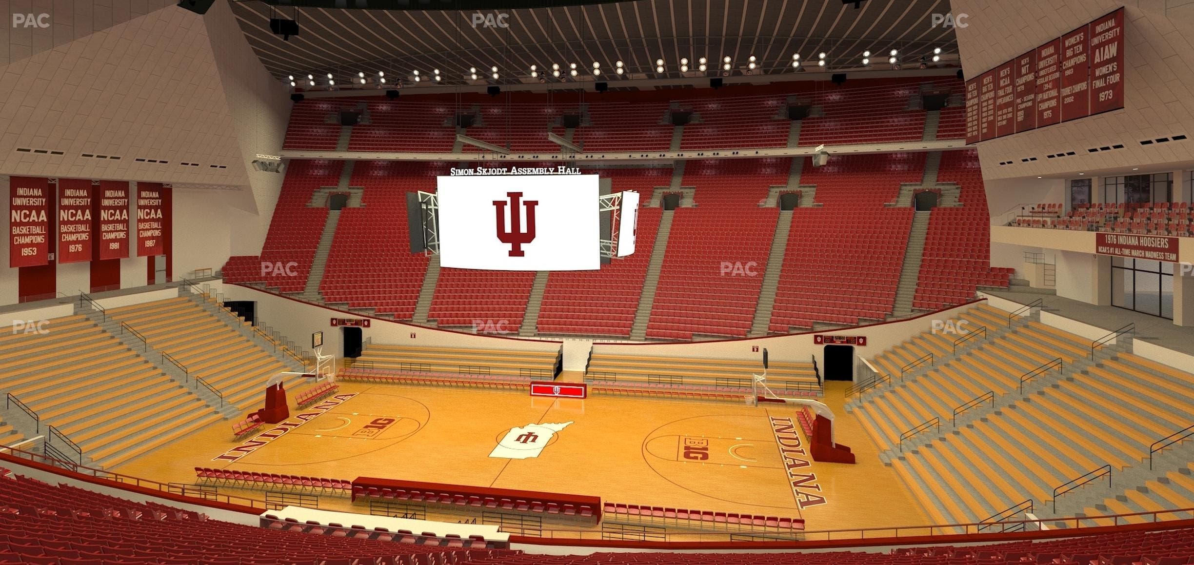 Simon Skjodt Assembly Hall - Section C Seat View