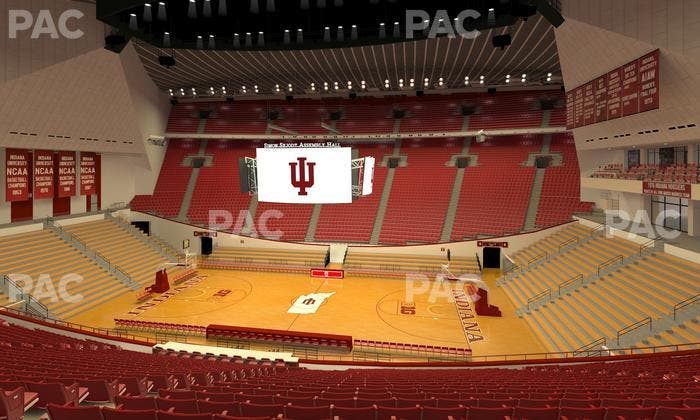 Simon Skjodt Assembly Hall - Section C Seat View