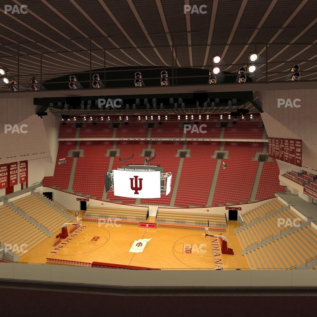 Simon Skjodt Assembly Hall - Section Cc Seat View