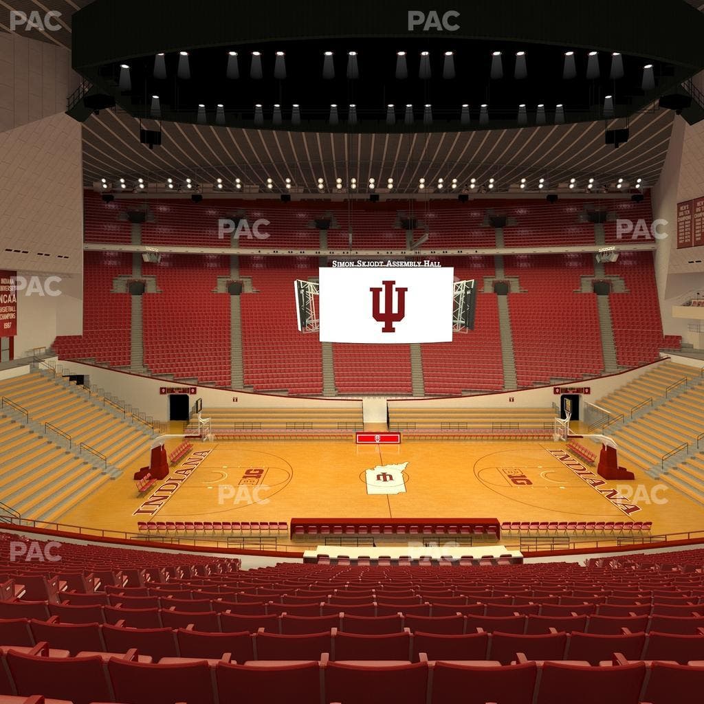Simon Skjodt Assembly Hall - Section D Seat View