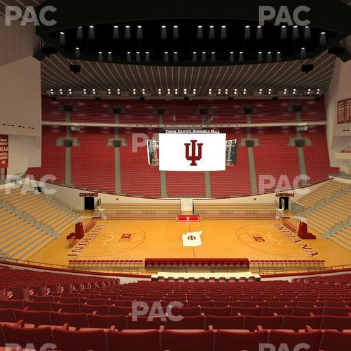 Simon Skjodt Assembly Hall - Section D Seat View