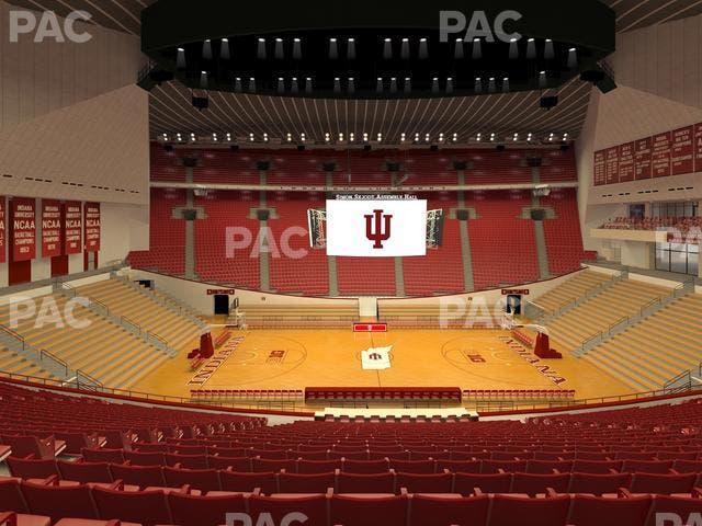Simon Skjodt Assembly Hall - Section D Seat View