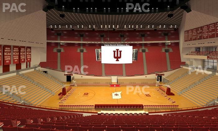 Simon Skjodt Assembly Hall - Section D Seat View