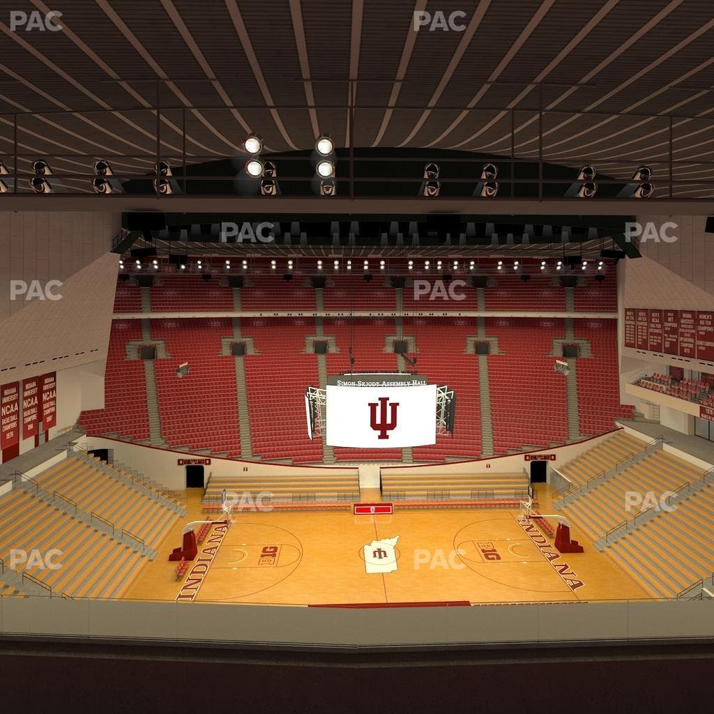 Simon Skjodt Assembly Hall - Section Dd Seat View