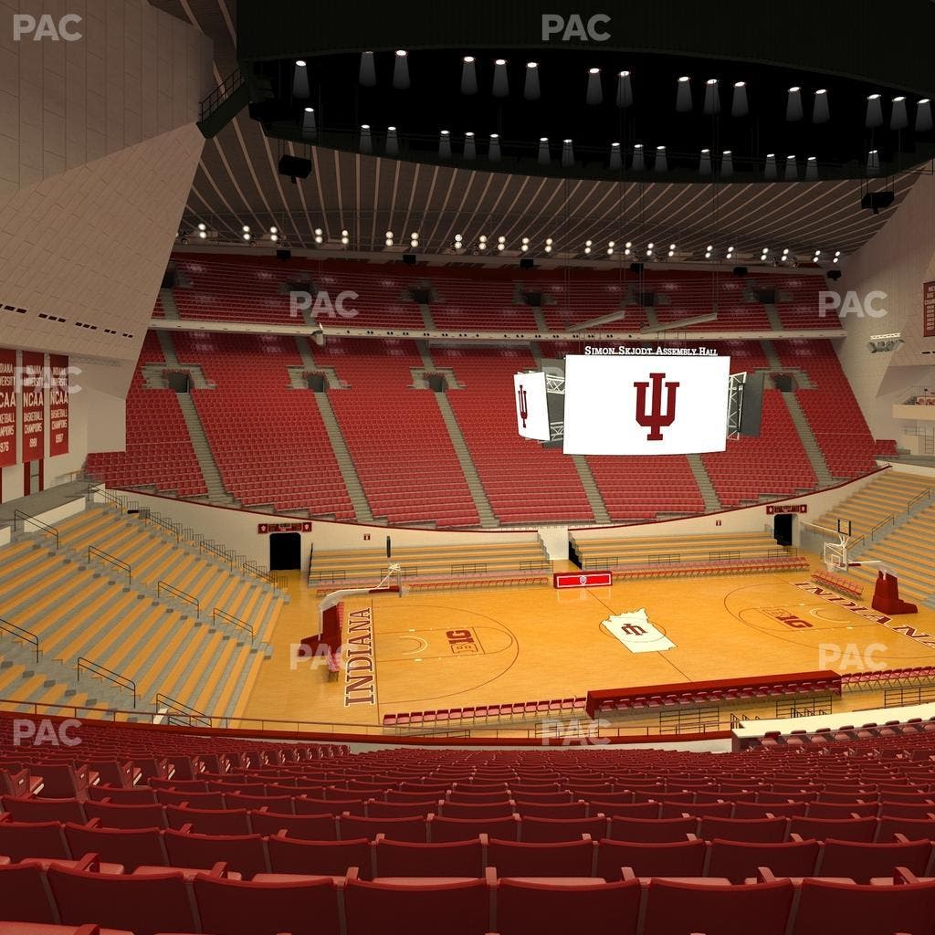 Simon Skjodt Assembly Hall - Section E Seat View