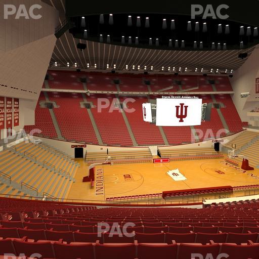 Simon Skjodt Assembly Hall - Section E Seat View