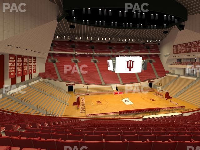 Simon Skjodt Assembly Hall - Section E Seat View