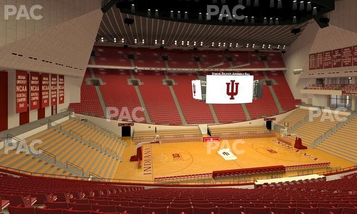 Simon Skjodt Assembly Hall - Section E Seat View